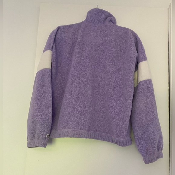 Abercrombie & Fitch Half Zip Sherpa Sweater - Picture 2 of 3